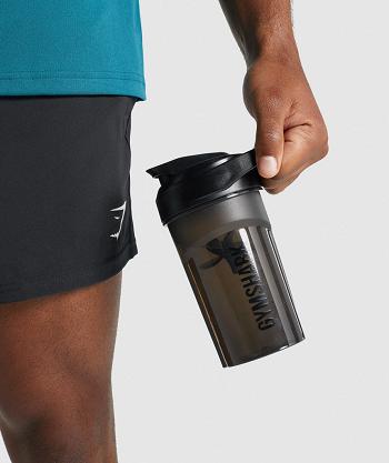 Accessories Gymshark 14oz Shaker Water Bottles Black | NZ_2754QMA