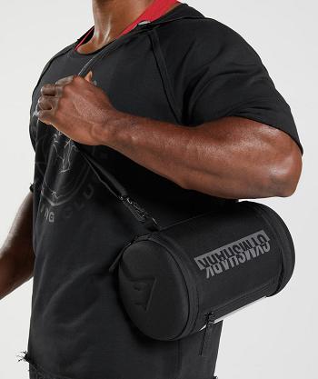 Accessories Gymshark Bold Bags Black | NZ_2876UZG