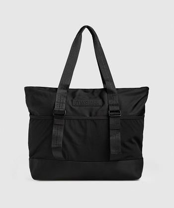 Accessories Gymshark Everyday Tote Bags Black | NZ_2900TCE