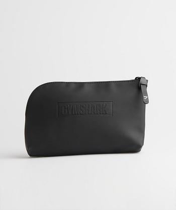 Accessories Gymshark Everyday Wash Bags Black | NZ_2915LIS