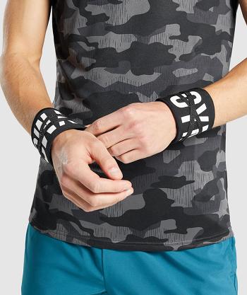Accessories Gymshark Lifting Straps Self Tie Equipment Black | NZ_2861KOR