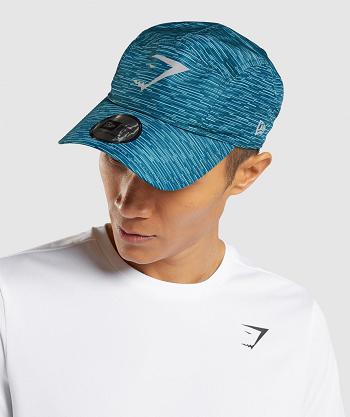 Accessories Gymshark New Era GS Tech Cap Hats Turquoise | NZ_2804YXF