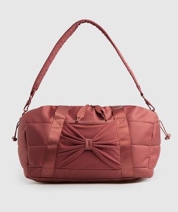 Accessories Gymshark Studio Gym Bags Rose Brown | NZ_2897WNB