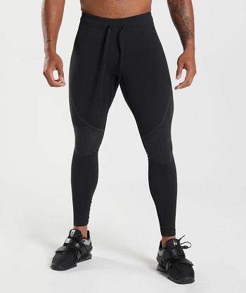 Men's Gymshark 315 Seamless Jogger Black / Grey | NZ_3707EBC