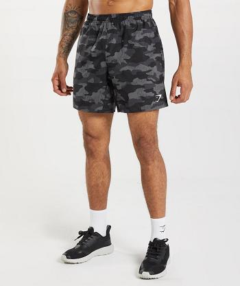 Men's Gymshark Arrival 7" Shorts Deep Grey | NZ_3647XYU