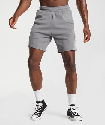 Men's Gymshark Bold React 5" Shorts Grey | NZ_3619KOR