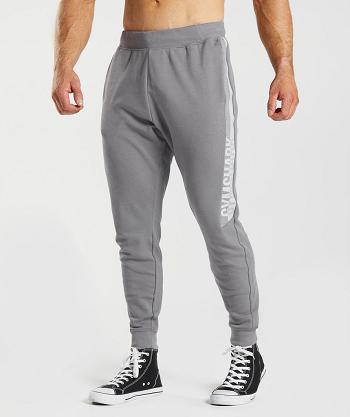 Men's Gymshark Bold React Jogger Grey | NZ_3685FDN
