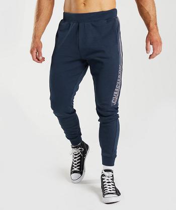 Men's Gymshark Bold React Jogger Navy | NZ_3686GSO