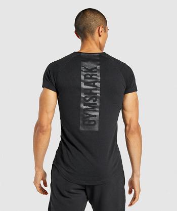Men's Gymshark Bold T Shirts Black | NZ_3201XYU