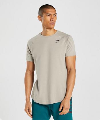 Men's Gymshark Bold T Shirts Grey | NZ_3175CTV