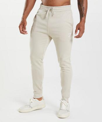 Men's Gymshark Crest Jogger Grey | NZ_3739HAP