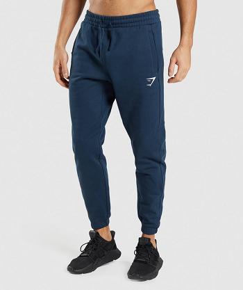 Men's Gymshark Essential Jogger Navy | NZ_3706WNB