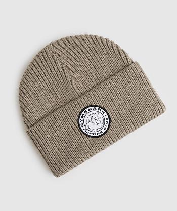Men's Gymshark Legacy Deep Cuff Hats Brown | NZ_3814YXF