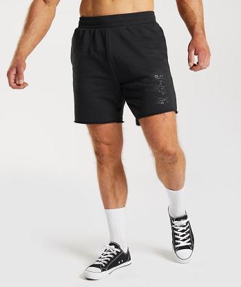 Men's Gymshark Legacy Shorts Black | NZ_3534SGL