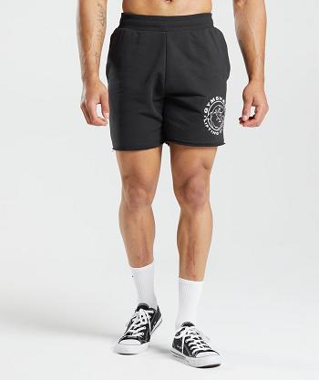 Men's Gymshark Legacy Shorts Black | NZ_3543XYU