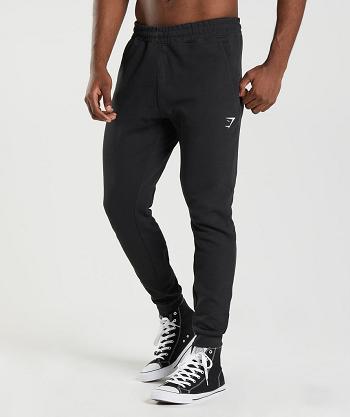 Men's Gymshark React Jogger Black | NZ_3683SGL