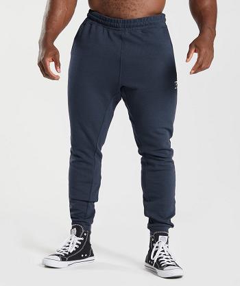 Men's Gymshark React Jogger Navy | NZ_3680QMA