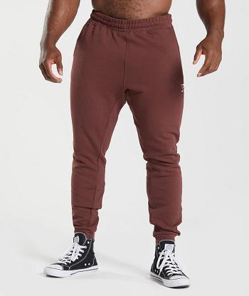 Men's Gymshark React Jogger Pink Brown | NZ_3689AHK