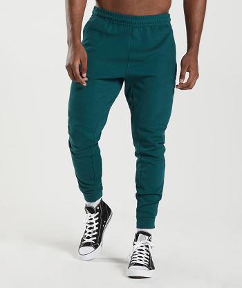 Men's Gymshark React Jogger Turquoise | NZ_3687HAP