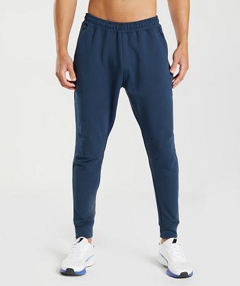 Men's Gymshark Rest Day Knit Jogger Navy | NZ_3721HAP