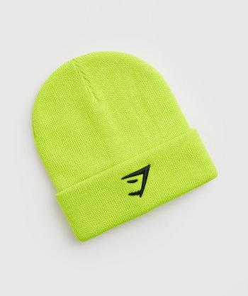Men's Gymshark Sharkhead Hats Green | NZ_3809QMA