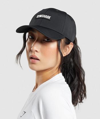 Men's Gymshark Snapback Hats Black | NZ_3797GSO