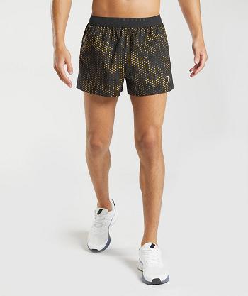 Men's Gymshark Sport 3" Shorts Yellow | NZ_3606YXF