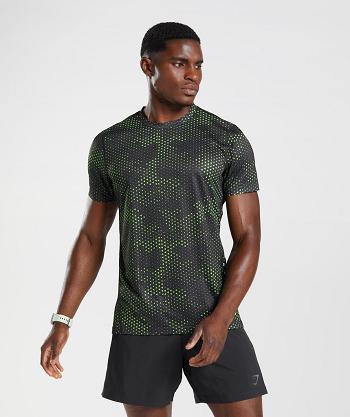 Men's Gymshark Sport T Shirts Light Green | NZ_3242KOR