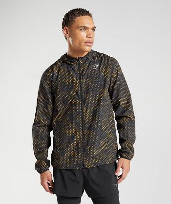 Men's Gymshark Sport Windbreaker Accessories Yellow | NZ_3509SGL