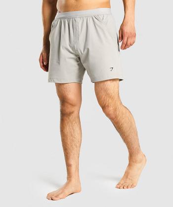 Men's Gymshark Studio Shorts Grey | NZ_3546BEX