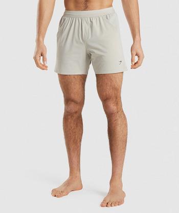 Men's Gymshark Studio Shorts Grey | NZ_3666DFM