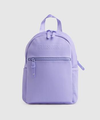 Women's Gymshark Everyday Mini Backpack Bags Purple | NZ_5027FDN