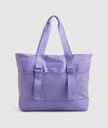 Women's Gymshark Everyday Tote Bags Purple | NZ_5009FDN