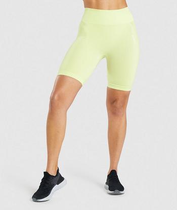 Women's Gymshark Flex Cycling Shorts Light Green | NZ_4549SGL