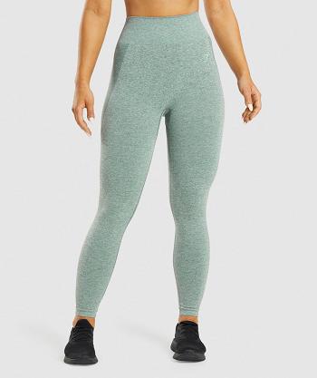 Women's Gymshark Flex High Waisted Leggings Green | NZ_4715CTV