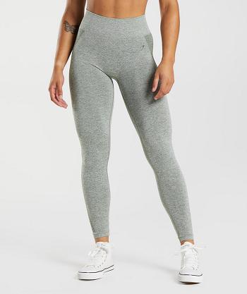 Women's Gymshark Flex High Waisted Leggings Green / White | NZ_4799AHK