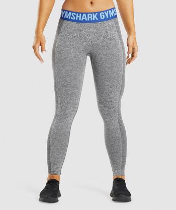 Women's Gymshark Flex Low Rise Leggings Grey | NZ_4763KOR