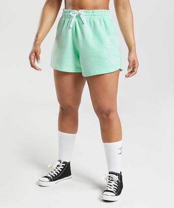 Women's Gymshark Legacy Shorts Blue | NZ_4611CTV