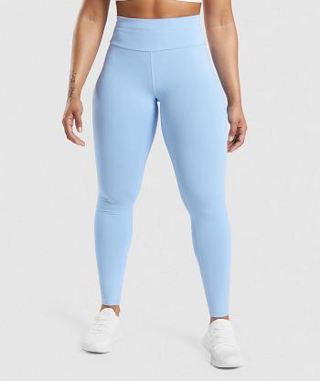 Women's Gymshark Speed Leggings Blue | NZ_4817CTV