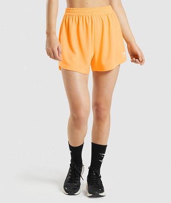 Women's Gymshark Sport Loose Shorts Apricot Orange | NZ_4618AHK