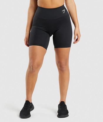 Women's Gymshark Training Cycling Shorts Black | NZ_4687XYU