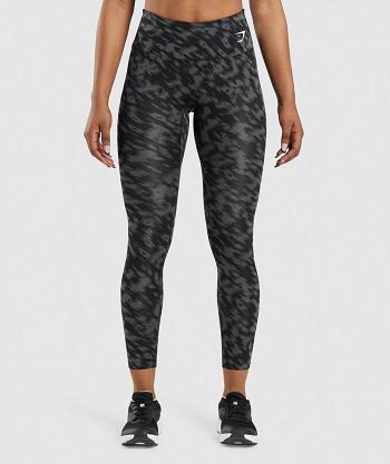 Women's Gymshark Training Leggings Black | NZ_4813KOR