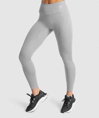 Women's Gymshark Training Leggings Grey | NZ_4749TCE