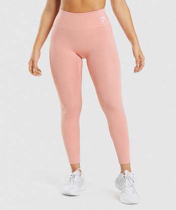 Women's Gymshark Training Leggings Pink | NZ_4814LIS