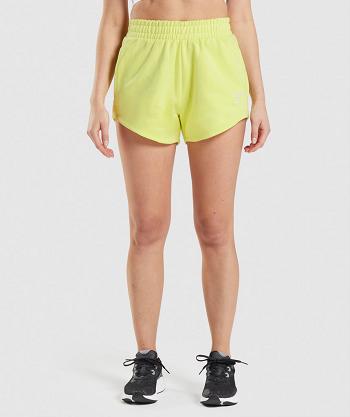 Women's Gymshark Training Sweat Shorts Green | NZ_4604GSO