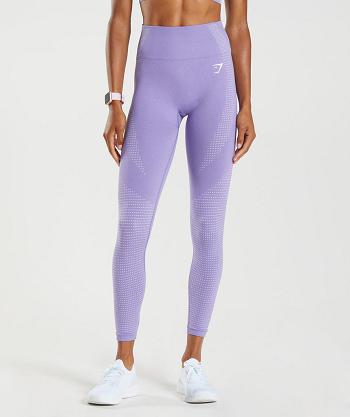 Women's Gymshark Vital Seamless 2.0 Leggings Purple | NZ_4851DFM