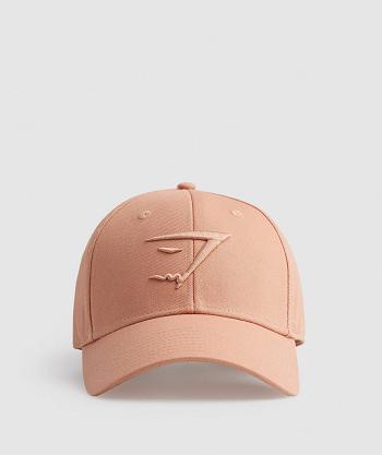 Women's Gymshark Whitney Baseball Cap Hats Beige | NZ_4962JPQ