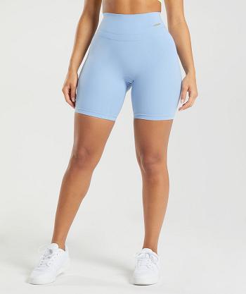 Women's Gymshark Whitney Cycling Shorts Blue | NZ_4576FDN