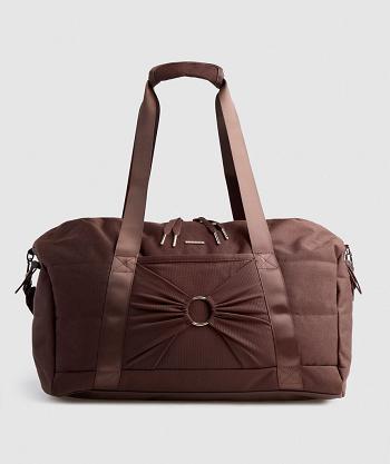 Women's Gymshark Whitney Gym Bag Bags Brown | NZ_5035GSO