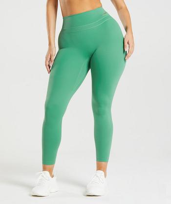 Women's Gymshark Whitney High Rise Leggings Green | NZ_4811HAP